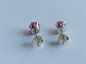 Preview: pinke zirkonia-silber-ohrringe----
